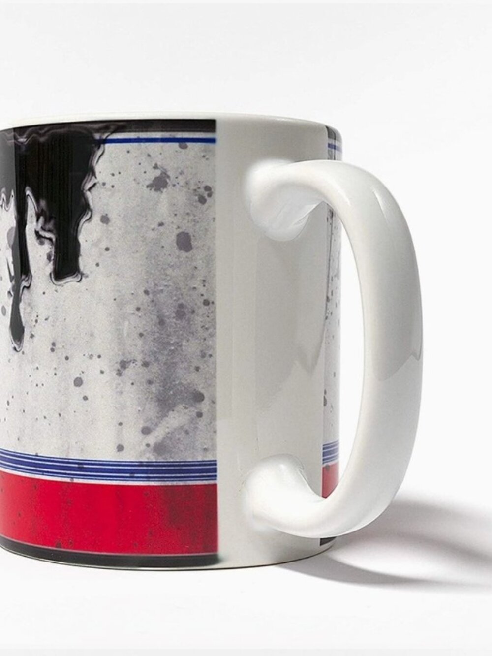 Mobil Lube Motor Oil Can Coffee Mug - Picture 2 of 3